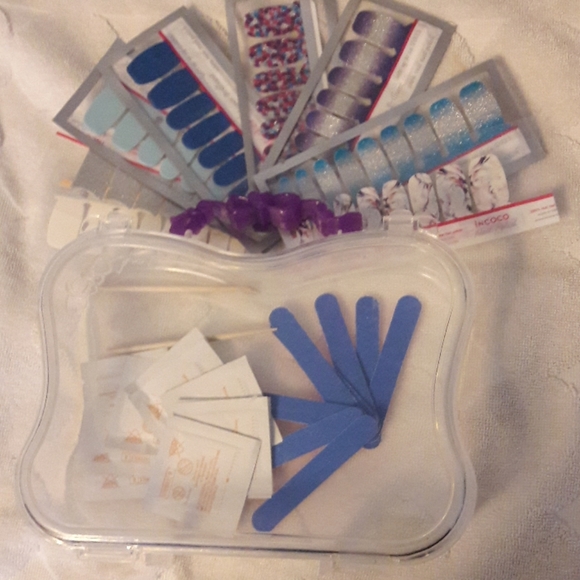 Color Street Other - PARTY nails lot of 8 mixed brands